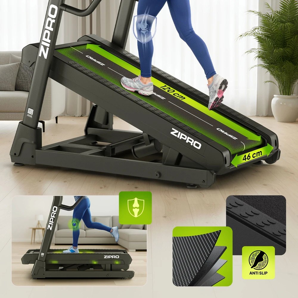 Bieżnia Zipro Shred su dużym nachyleniem 40%