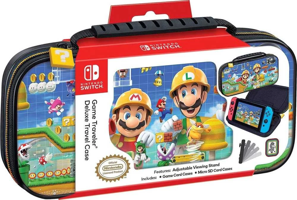 Big Ben Nintendo Game Traveler Deluxe kelioninis dėklas Mario Maker 2