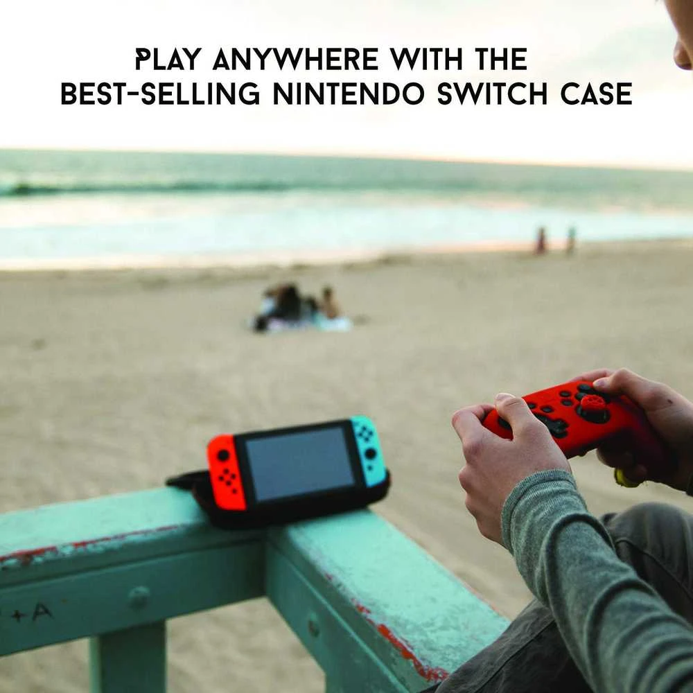 Nintendo Game Traveler Deluxe Travel Case Juodas