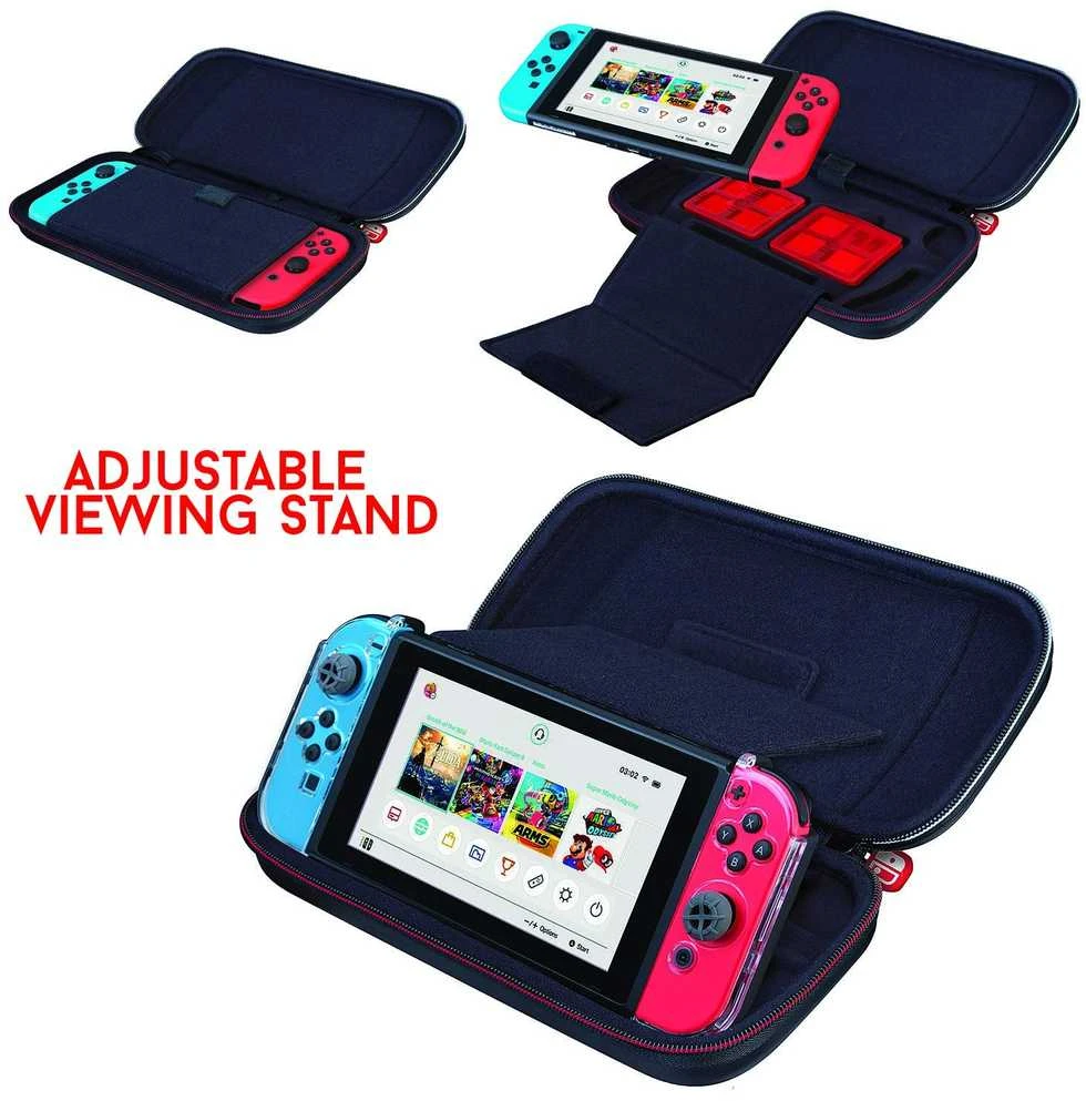 Nintendo Game Traveler Deluxe Travel Case Juodas