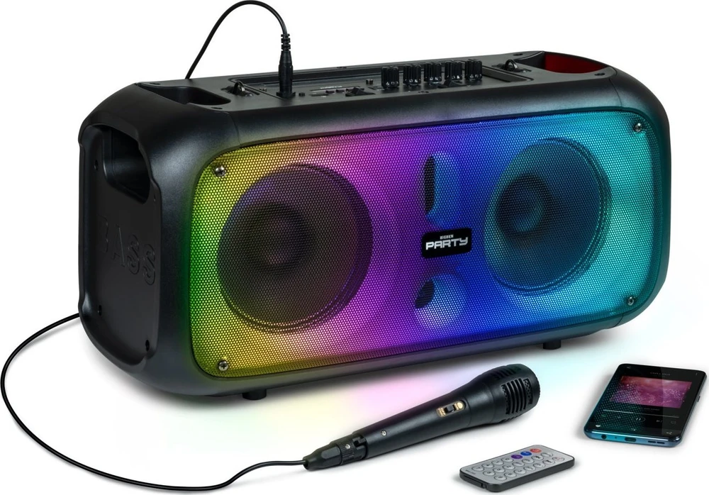 Big Ben Bigben Party Garsiakalbis - Bigben 200w Bluetooth Švytintis Garsiakalbis