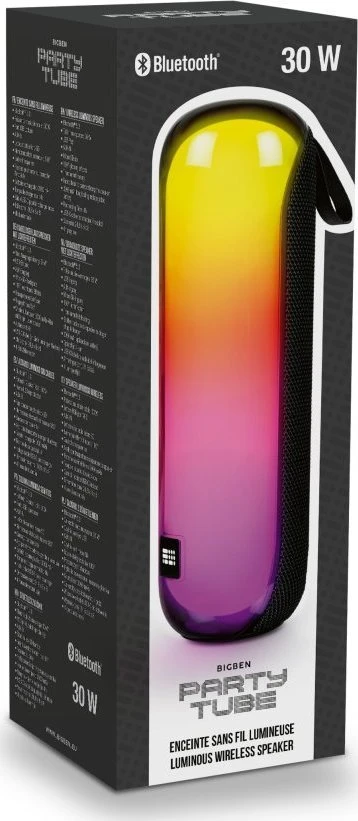 Big Ben Bigben Party Garsiakalbis - Bigben 30w BT Aux USB Šviesos Efektai
