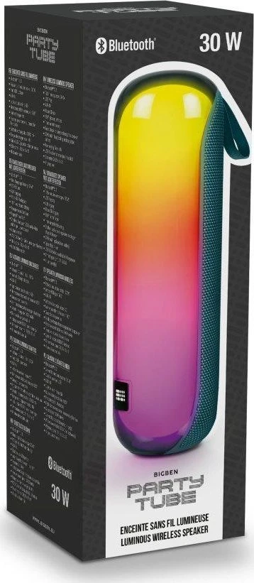 „Big Ben Party Glow“ 180 LED 30 W Mėlyna