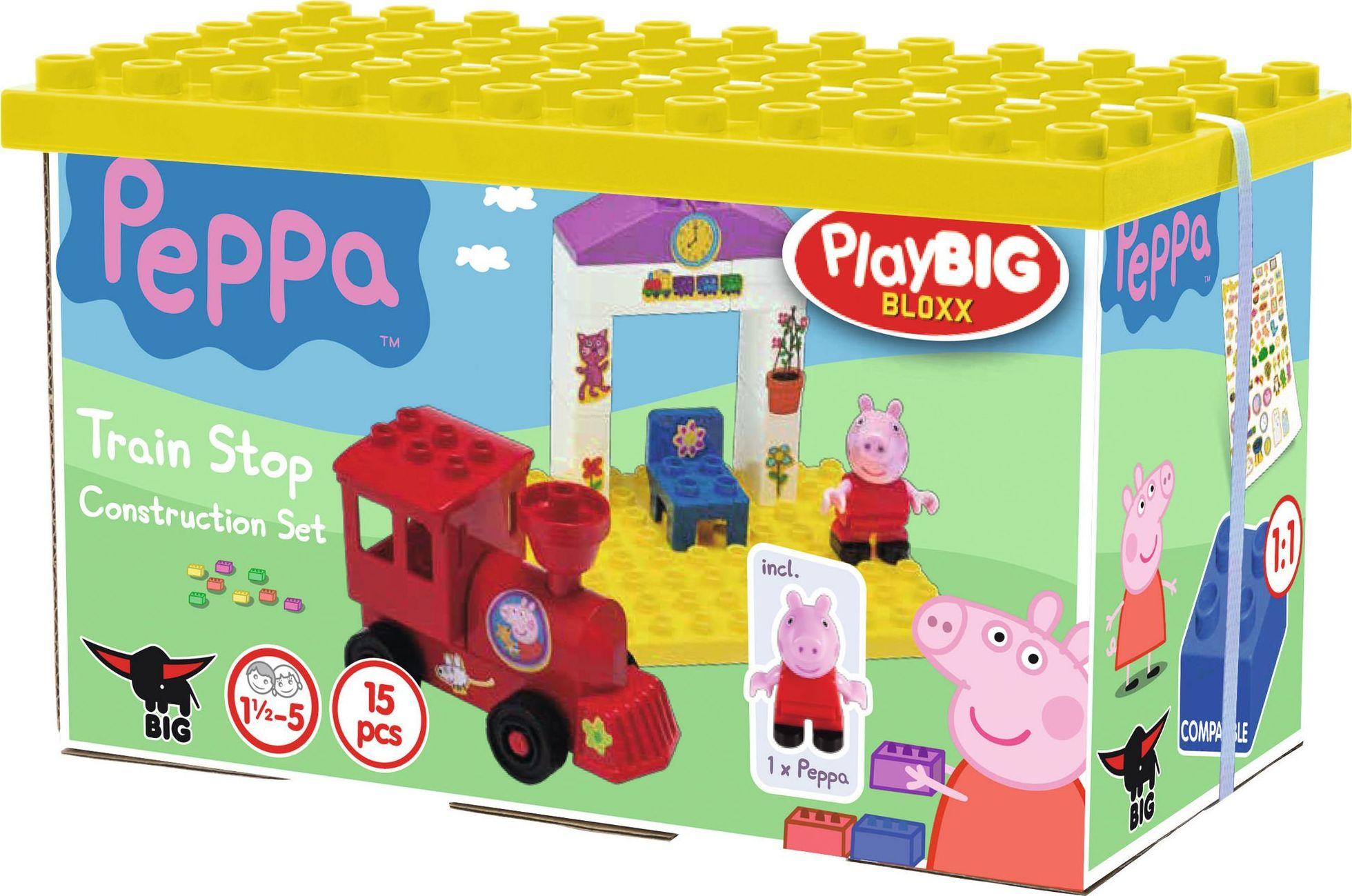 Simba Peppa Pig Konstruktorius „Pepa: traukinių stotis“