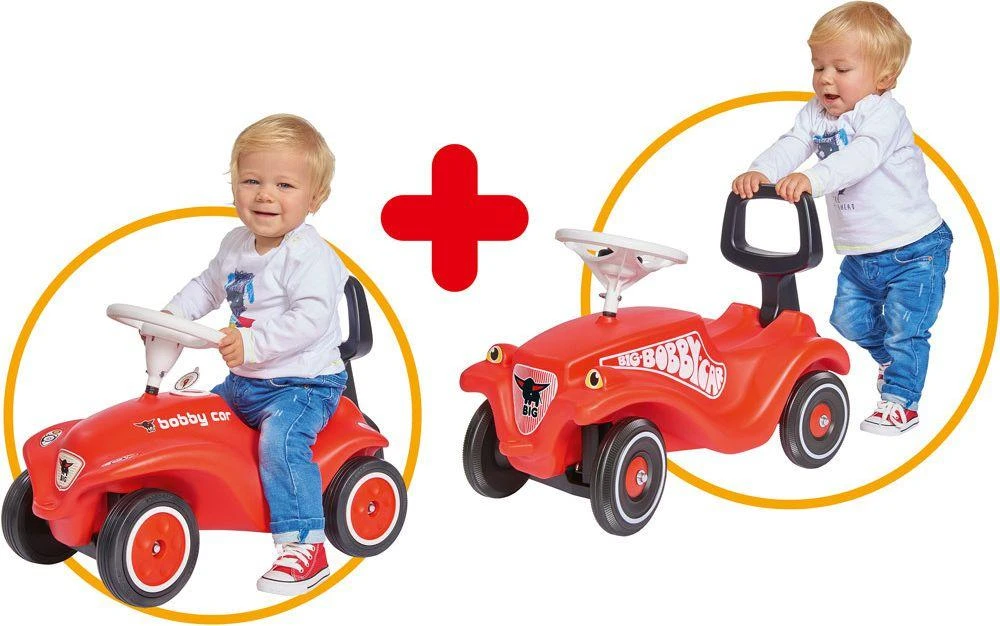 Bobby Car stūmimo rankena vaikiškai mašinėlei