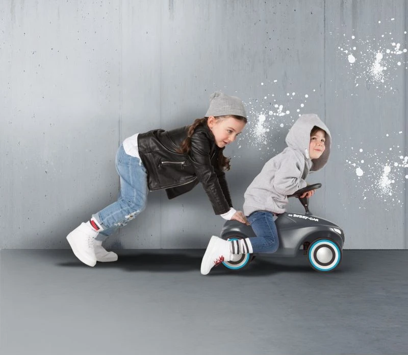 Smoby BIG Vaikiškas automobilis Bobby Car Neo Antracit