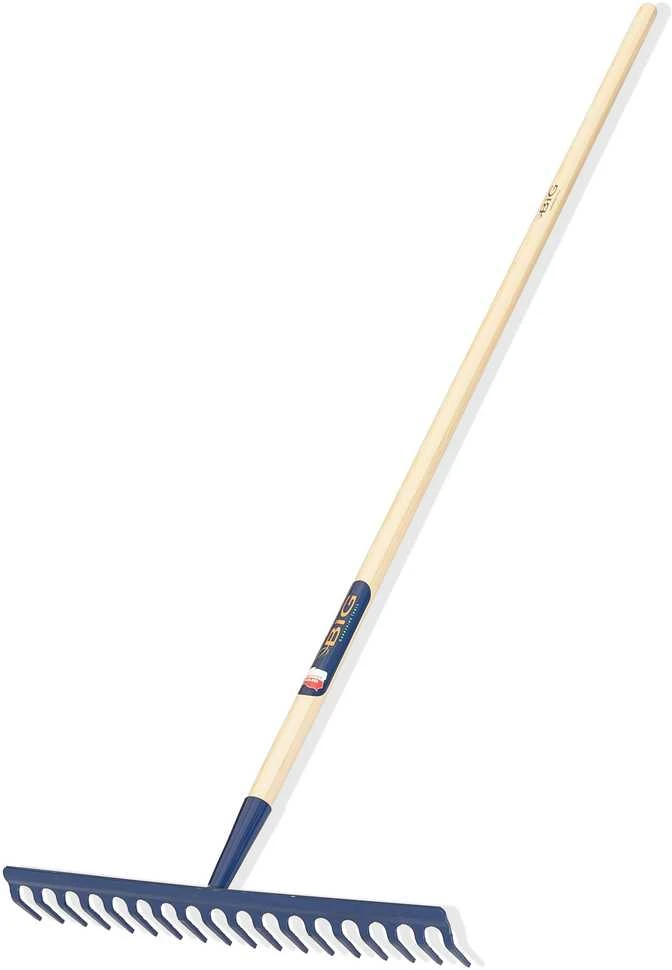 Big Rake, grūdinto metalo rėmas 18 dantų Z18