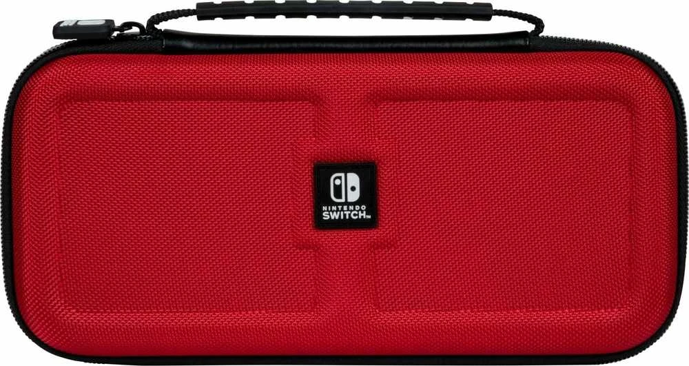 Big Ben Oficialus „Bigben Nintendo Switch Interactive“ prabangus kelioninis dėklas – raudonas