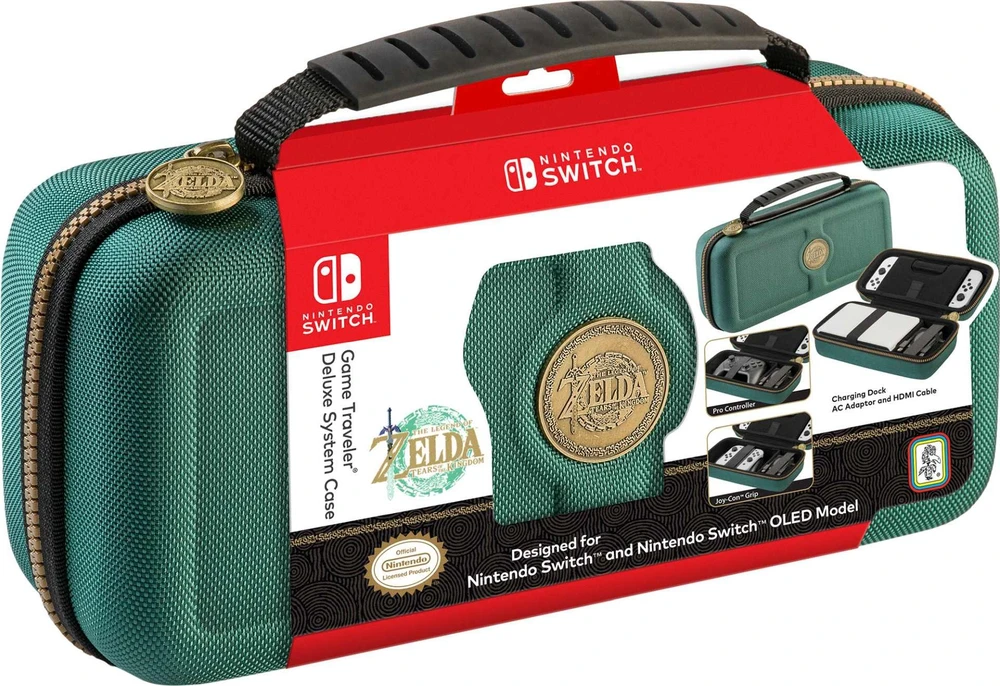 BigBen BIG BEN SWITCH Dėklas na konsole i priedai ZELDA žalia