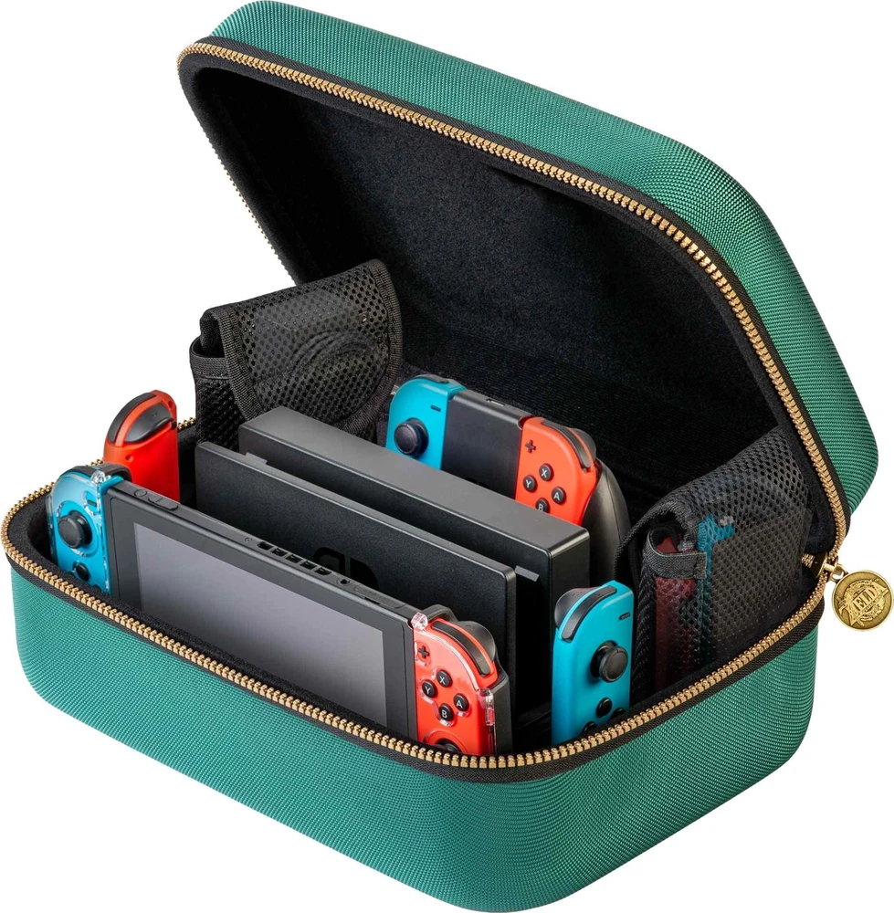 BIG BEN SWITCH Walizka DELUX na konsole + priedai Zelda žalia