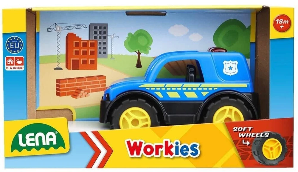 Lena Workies policja 12 cm dėžutėje