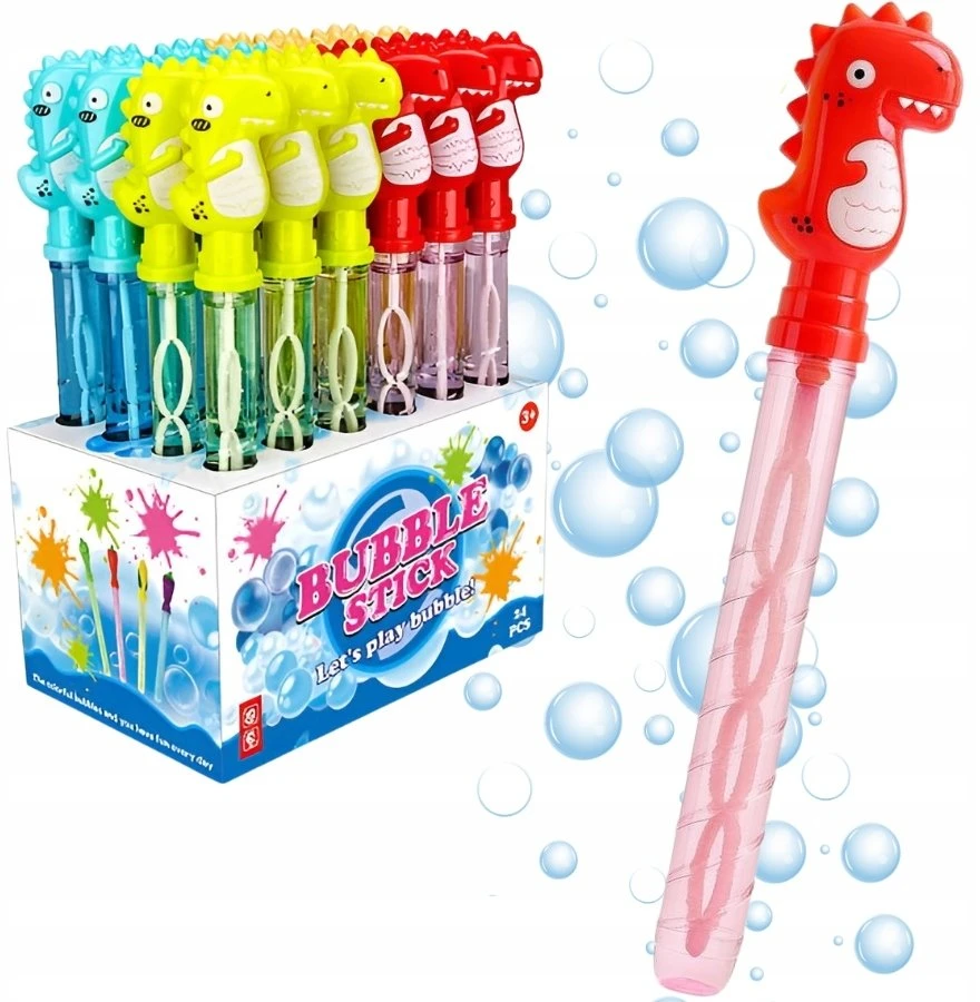 BIGTOYS Bańki dinozaur 37cm 4kol BBAŃ2304 62304