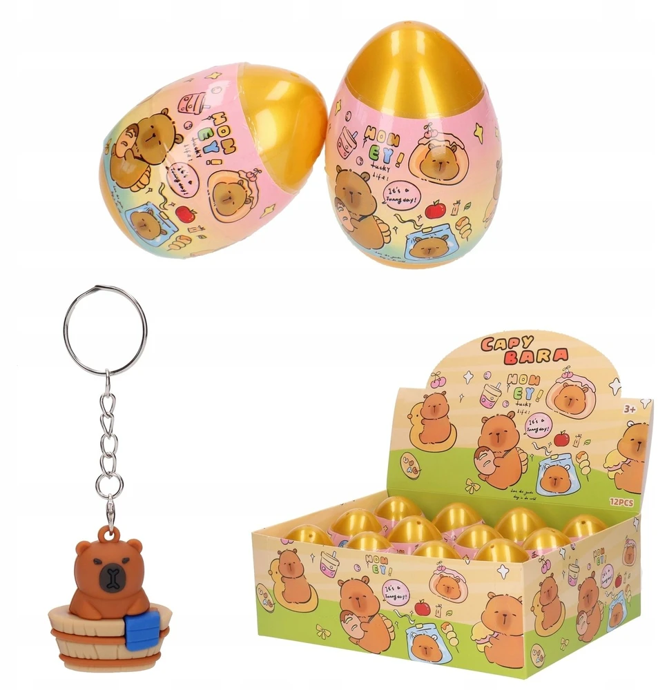 BIGTOYS Kapibara w jajku Pakabutis 8cm 6wz BZ8572 78572