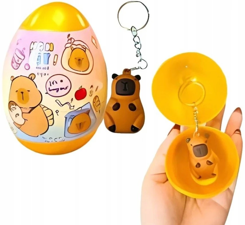 BIGTOYS Kapibara w jajku Pakabutis 8cm 6wz BZ8572 78572