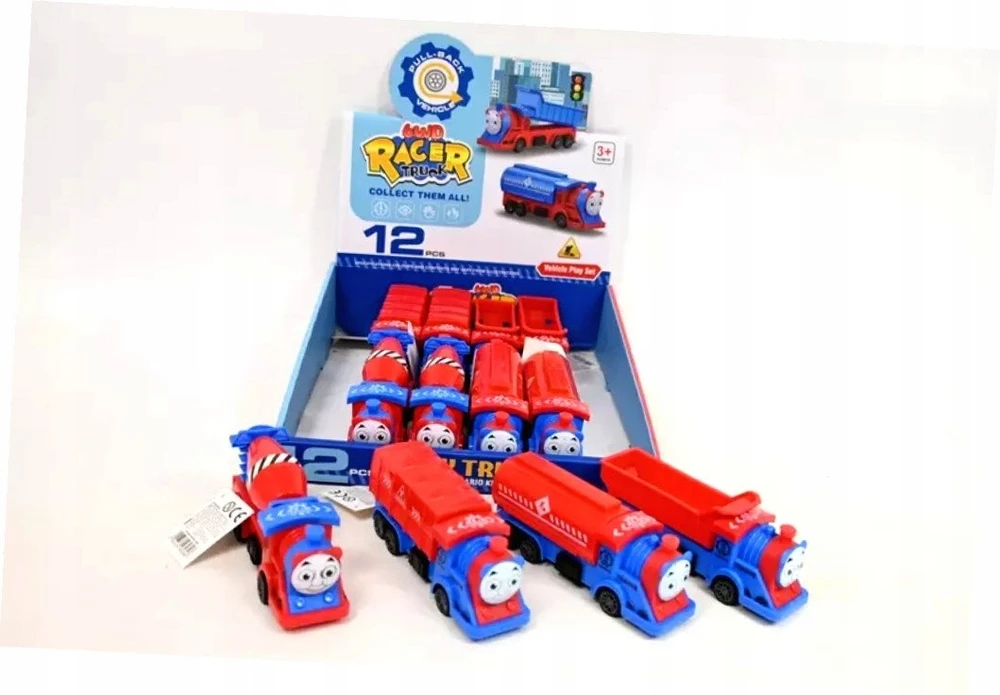 BIGTOYS lokomotyvas 14,5 cm 4wz 12/dėž. BKOL0896 80896