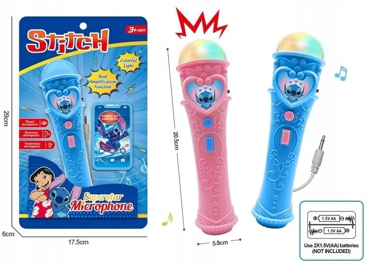 BIGTOYS Mikrofonas gyvūnas w/dw BZG4320 84320