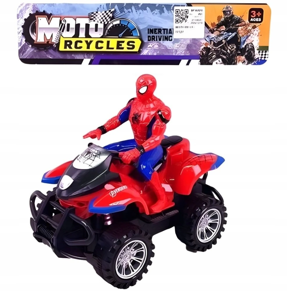 Bigtoys Quad 18cm su figurką BMOT1695 81695