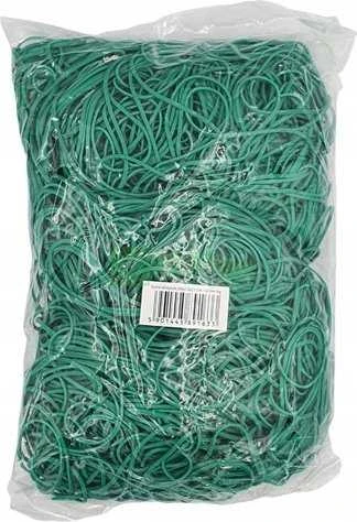 Žalios elastinės gumytės 1 kg pakuotėje