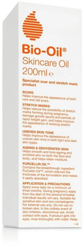 Bio-Oil Anti-Stretch Marks Oil kūno aliejus nuo strijų, 200 ml
