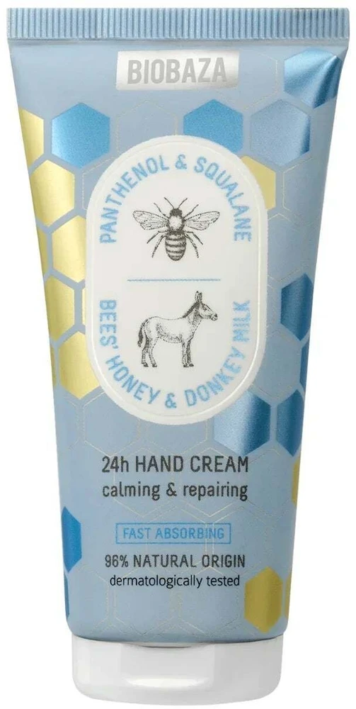 Biobaza Bee's Honey & Donkey Milk Repairing Hand Kreminis, 50 ml