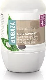 Biobaza Silky Comfort Natural Ingredients Refreshing & Protecting Fresh & Clean Dezodorantas Roll-On For Women, 50 ml