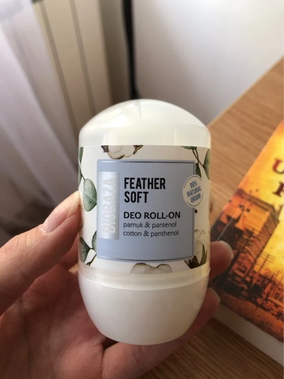 Biobaza Feather Soft Cotton Anti-Perspirant Dezodorantas Roll-On For Women, 50 ml