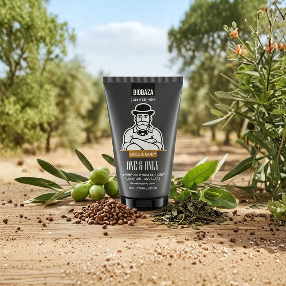 Biobaza One & Only Hydrating drėkinamasis kremas veidui ir kūnui, 100 ml
