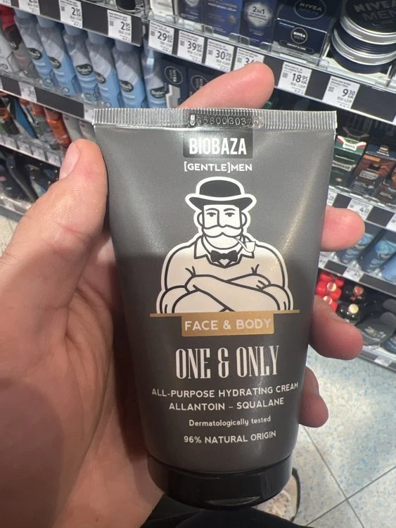 Biobaza One & Only Hydrating drėkinamasis kremas veidui ir kūnui, 100 ml