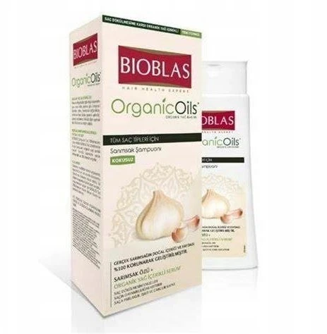 BIOBLAS Botanic Oils Šampūnas plaukams su česnaku 360 ml