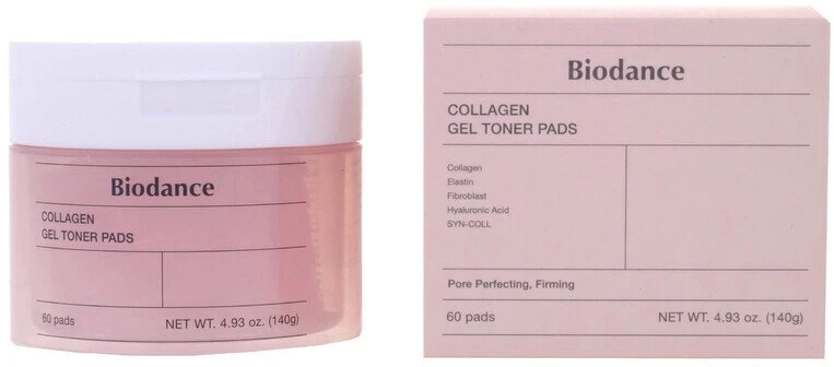BIODANCE COLLAGEN GEL toniko veido padeliai, 60 vnt