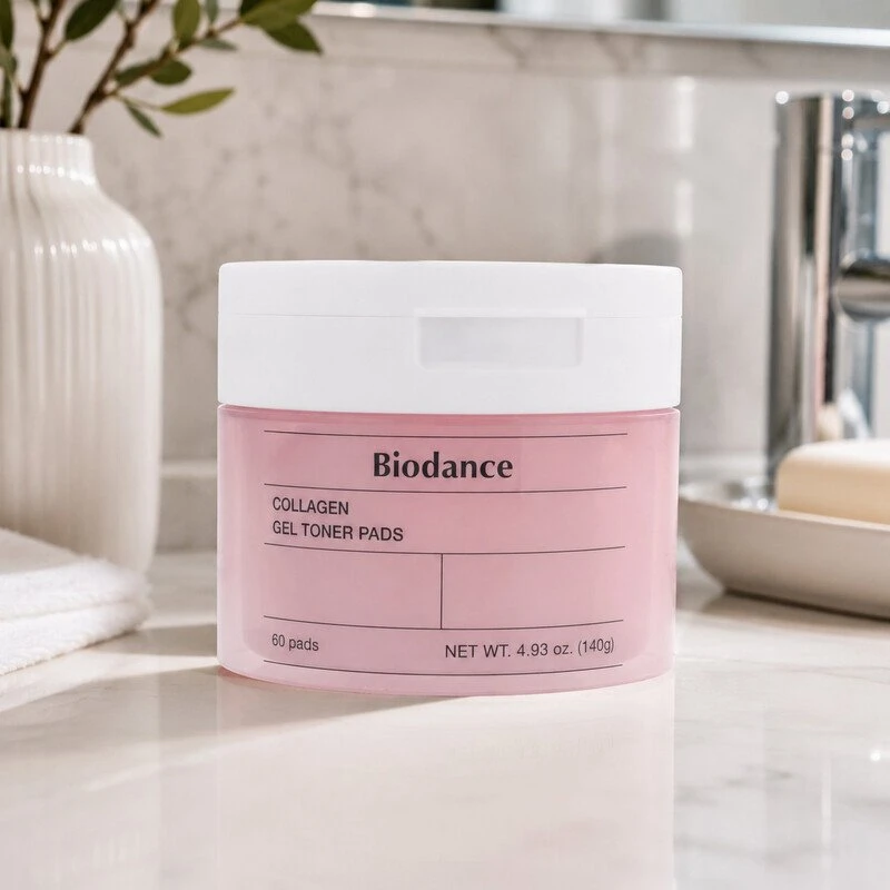 BIODANCE COLLAGEN GEL toniko veido padeliai, 60 vnt