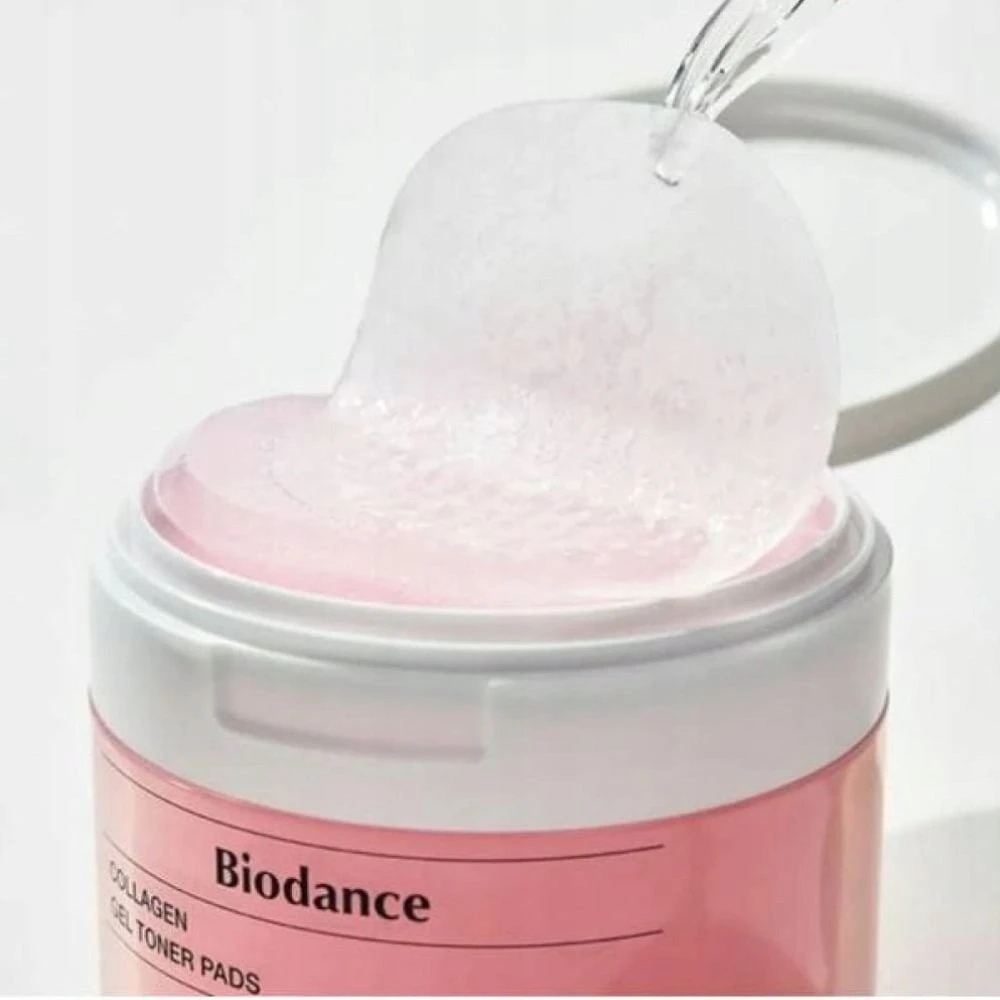 BIODANCE COLLAGEN GEL toniko veido padeliai, 60 vnt