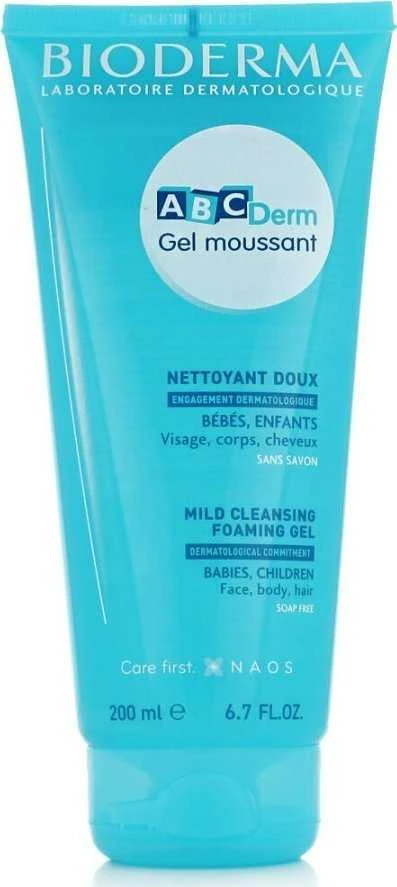 Dušo želė Bioderma ABCDerm Moussant, 200ml
