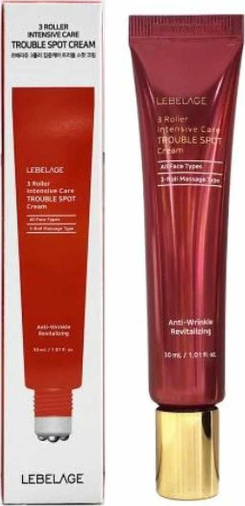 Bioderma LEBELAGE 3 Roller Trouble Spot Kremas probleminei odai 30 ml