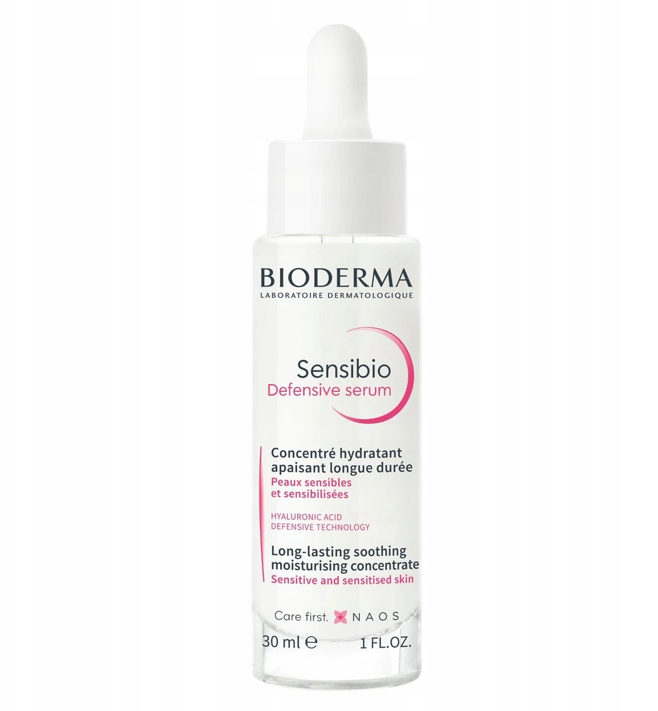 Bioderma Sensibio Defensive Serumas jautriai odai, 30 ml