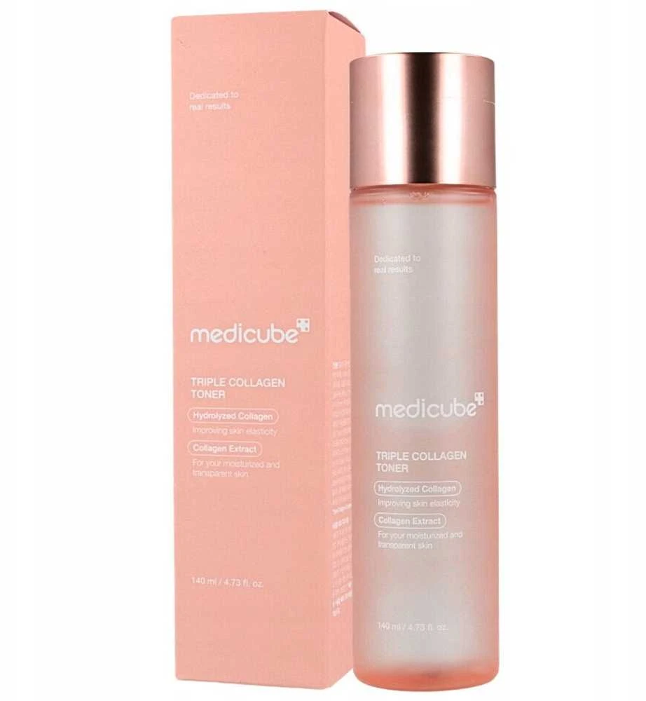 Medicube Triple Collagen Toneris veido tonikas su kolagenu, 140 ml