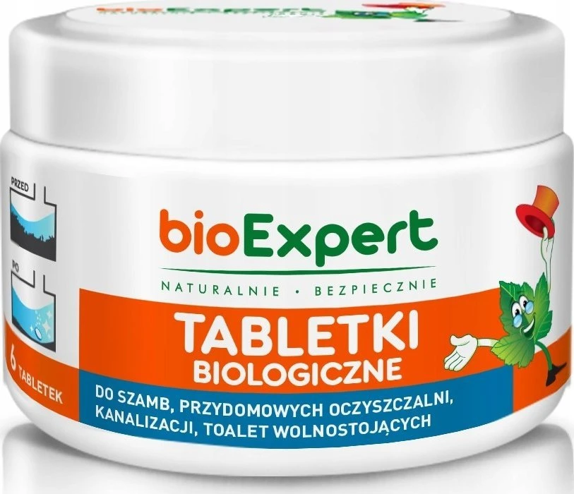 Bioexpert BIOLOGINĖS TABLETĖS. 6 vnt. Į Septikus ir priešgaisrinę apsaugą