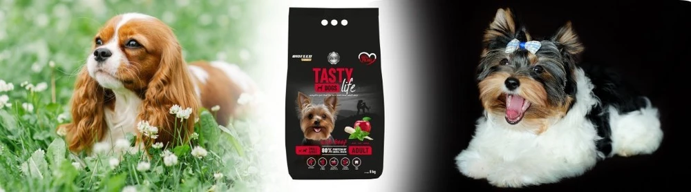 BIOFEED Tasty Life Adult Small jautiena - sausas šunų maistas - 8kg