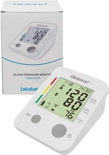 Kraujospūdžio matuoklis Bioland, Bioland, Digital, Blood Pressure Monitors, Upper Arm, Automatic, Oscillometric, Baterija, Unisex Unisex