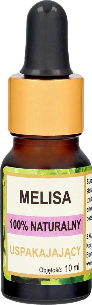 BIOMIKA 100% natūralus citrinų balzamo aliejus - raminantis 10ml