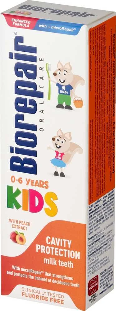 Biorepair BIOREPAIR PASTA KIDS 0-6 LAT 50ml