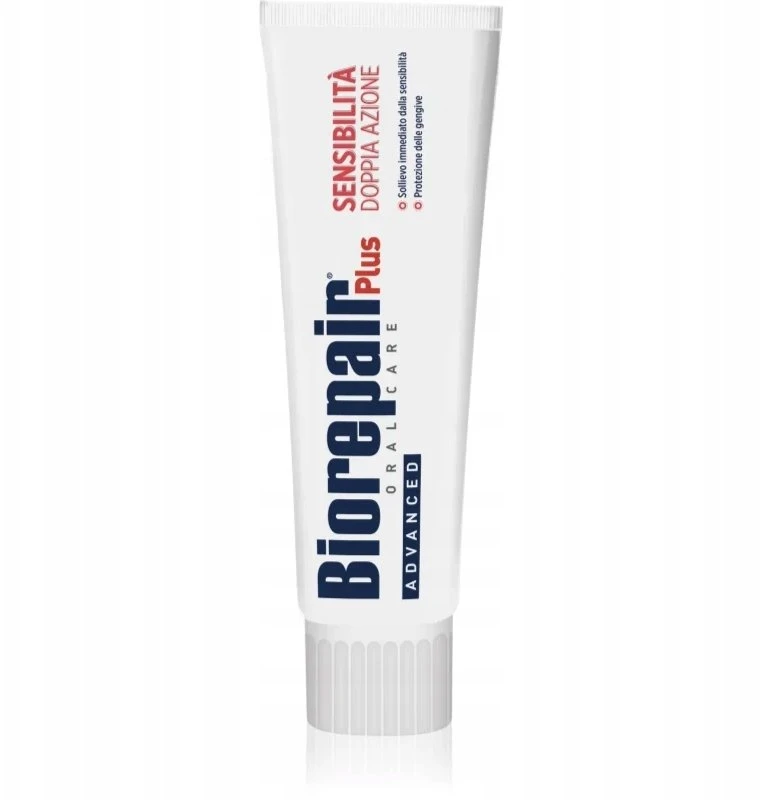 Biorepair Plus Advanced Sensitivity Double Action Dantų pasta 75 ml