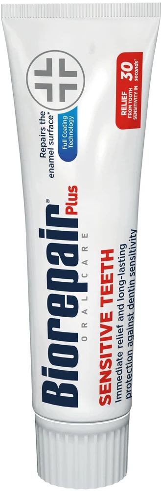 Biorepair Dantų pasta jautriems dantims „Plus Sensitive Teeth“, 75 ml