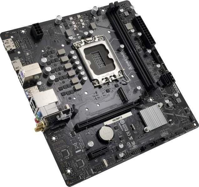 Pagrindinė plokštė Biostar H610MT-E, LGA 1700, Micro-ATX