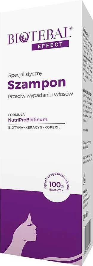 BIOTEBAL_Effect specialus šampūnas nuo plaukų slinkimo 200 ml