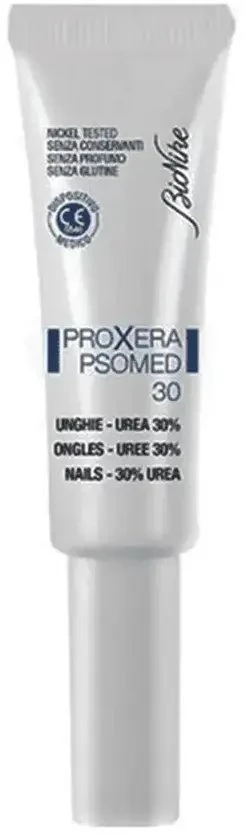 BioNike Psomed 30 Hydrating Day & Night Local Treatment Kreminis For Nails, 10 ml