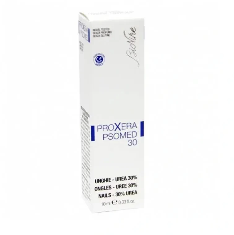 BioNike Psomed 30 Hydrating Day & Night Local Treatment Kreminis For Nails, 10 ml