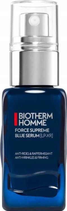Biotherm Homme Force Supreme Mėlyna Serum Anti-Wrinkles & Firming stangrinantis veido serumas nuo raukšlių vyrams, 60 ml