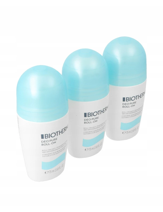 Rinkinys „Biotherm Deo Pure Trio Woman“ 3x75ml