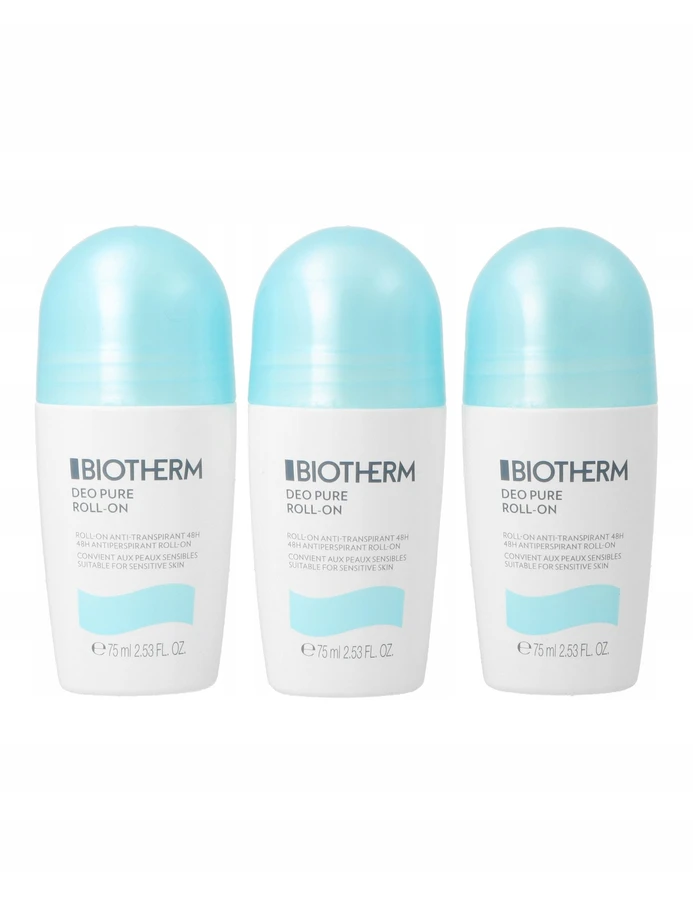Rinkinys „Biotherm Deo Pure Trio Woman“ 3x75ml